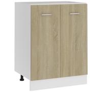 VIDAXL - Armadio Inferiore Lyon Rovere Sonoma 60x46x81,5 cm