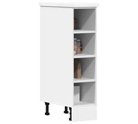 vidaXL Armadio Inferiore “Riga” Bianco 20x44,5x81,5 cm