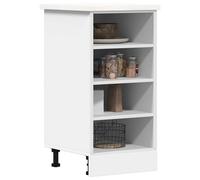 vidaXL Armadio Inferiore Bianco 40x44,5x81,5 cm in Legno Multistrato