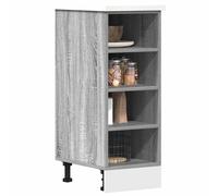 vidaXL Armadio Inferiore “Riga” Grigio Sonoma 30x44,5x81,5 cm