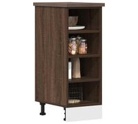 vidaXL Armadio Inferiore “Riga” Rovere Marrone 30x44,5x81,5 cm