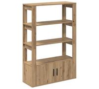 vidaXL Armadio Laterale - Mobile da Stoccaggio Moderno per Sala da Pranzo, Rettangolare e Minimalista in Legno Ingegnerizzato per Arredare la Tua Casa con Stile