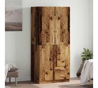 vidaXL Armadio Legno Antico 80x52x180 cm in Truciolato