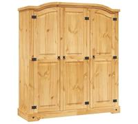 Armadio in legno di pino messicano corona range 3 ante