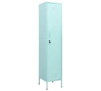 vidaXL Armadio Menta 35x46x180 cm in Acciaio