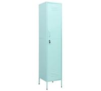 vidaXL Armadio Menta 35x46x180 cm in Acciaio