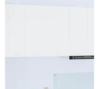 vidaXL Armadio pensile Bianco 80 x 31 x 80 cm Legno multistrato