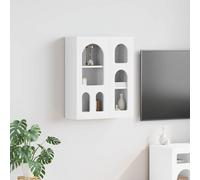 vidaXL Armadio pensile con lo scaffale ELST Bianco 59 x 20 x 71,5 cm