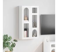 vidaXL Armadio pensile ELST Bianco Lucido 59 x 20 x 100 cm