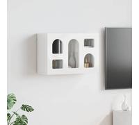vidaXL Armadio pensile ELST Bianco Lucido 60 x 20 x 40 cm