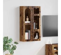 vidaXL Armadio pensile ELST Legno antico 59 x 20 x 100 cm