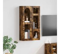 vidaXL Armadio pensile ELST Rovere Fumo 59 x 20 x 100 cm