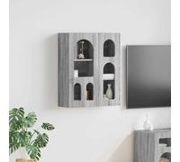 vidaXL Armadio pensile ELST Sonoma grigio 59 x 20 x 71,5 cm