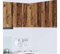 vidaXL Armadio pensile Legno Antico e Bianco 57 x 57 x 80 cm