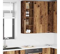 vidaXL Armadio pensile Legno vecchio 30 x 29,5 x 100 cm