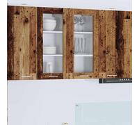 vidaXL Armadio pensile Legno vecchio 40 x 31 x 80 cm Legno multistrato