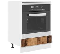 vidaXL Armadio per forno Riga Legno vecchio 60 x 46 x 81,5 cm
