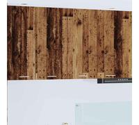 vidaXL Armadio pensile Legno vecchio 80 x 31 x 80 cm Legno multistrato