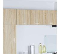 vidaXL Armadio pensile Riga Quercia Sonoma e Bianca 40 x 31 x 40 cm