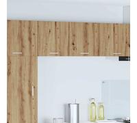 vidaXL Armadio pensile Rovere Artigiano e Bianco 40 x 31 x 40 cm