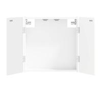 vidaXL Armadio per Dartboard ARNHEM Bianco 52,5 x 10,5 x 53,5 cm