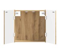 vidaXL Armadio per Dartboard ARNHEM Rovere Artigianale