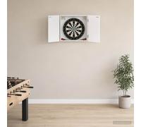Armadio per Dartboard Bianco 56 x 12 x 53,5 cm