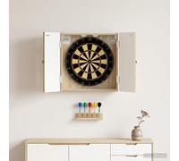 vidaXL Armadio per Dartboard EDE Rovere Sonoma 52,5 x 10,5 x 53,5 cm