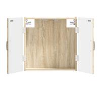 vidaXL Armadio per Dartboard HAARLEM Rovere Sonoma