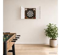 vidaXL Armadio per Dartboard Rovere Fumo 56 x 12 x 63 cm