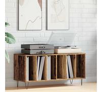 vidaXL Armadio per dischi in rovere artisan 100x38x48 cm in legno ingegnerizzato