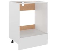 vidaXL Armadio per Forno Bianco 60x46x81,5 cm in Legno Multistrato