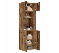 vidaXL Armadio per la conservazione con ripiani Legno antico
