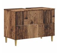 vidaXL Armadio per Lavabo da Bagno ARNHEM Legno antico 82 x 41 x 59 cm