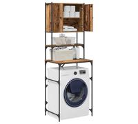 vidaXL Mobile per Lavatrice Legno Vecchio 68x48.5x194 cm