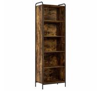 vidaXL Armadio per Libri 55,5 x 33 x 174 cm Legno ingegnerizzato