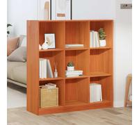 vidaXL Armadio per Libri Marrone cerato 104 x 33 x 110 cm