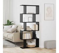 vidaXL Libreria Moderna in Acacia Marrone in Legno Ingegnerizzato - 70 x 24 x 161 cm. Armadio da Interno con mensole, Design Contemporaneo Perfetto per Il Soggiorno. È Un Pezzo Funzionale per Decora