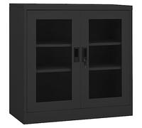 vidaXL Armadio per Ufficio Antracite 90x40x90 cm in Acciaio
