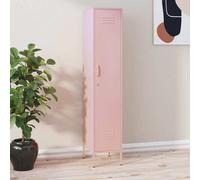 VidaXL Armadio Rosa 35x46x180 cm in Acciaio