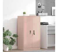 vidaXL Armadio Rosa 60 x 40 x 90 cm Acciaio