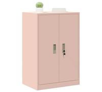vidaXL Armadio Rosa 60 x 40 x 90 cm Acciaio