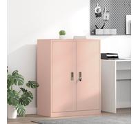 vidaXL Armadio Rosa 80 x 40 x 105 cm Acciaio