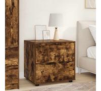 vidaXL Armadio Rovere fumé 60 x 48 x 57 cm Legno multistrato