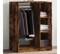 vidaXL Armadio Rovere Fumo 77x48x102 cm in Legno Multistrato