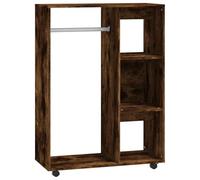 vidaXL Armadio Rovere Fumo 80x40x110 cm in Legno Multistrato