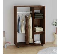 vidaXL Armadio Rovere Marrone 80x40x110 cm in Legno Multistrato