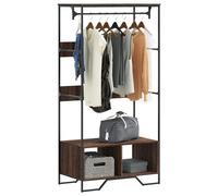 vidaXL Armadio Rovere Marrone 90x50x180 cm in Truciolato