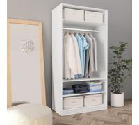 VIDAXL - Armadio Rovere Marrone 90x50x200 cm in Legno Multistrato