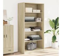 vidaXL Armadio Rovere Sonoma in Legno Multistrato 100x50x200 cm